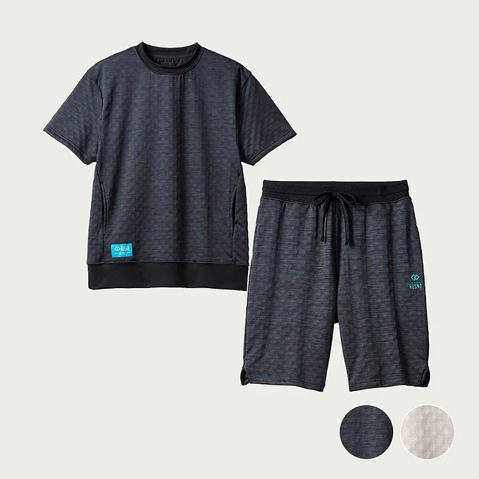 Colantotte RESNO MAGNE Recovery Wear PLUS – Short Sleeve Top & Shorts Set