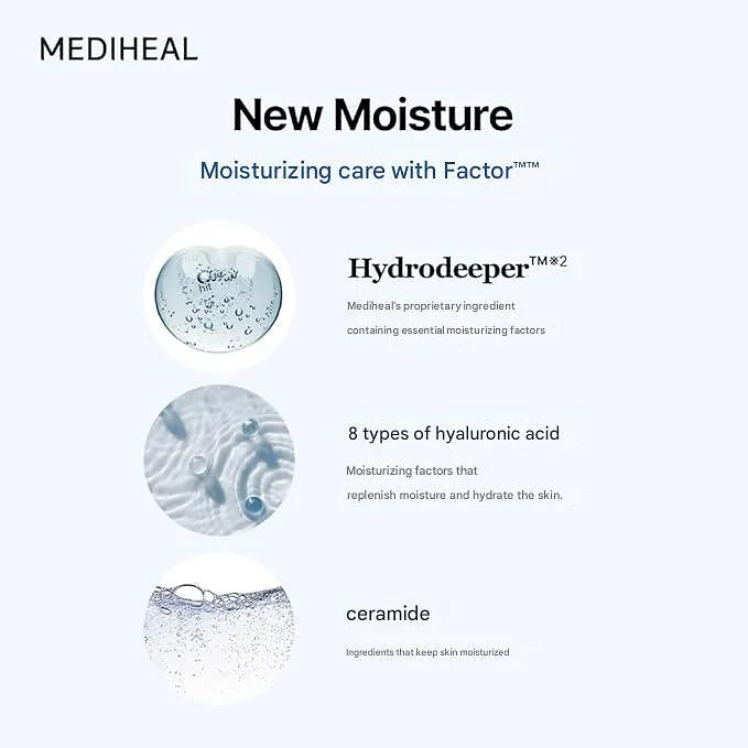 Mediheal The N.M.F Aqua Toner Lotion (500 ml / 16.9 fl oz)