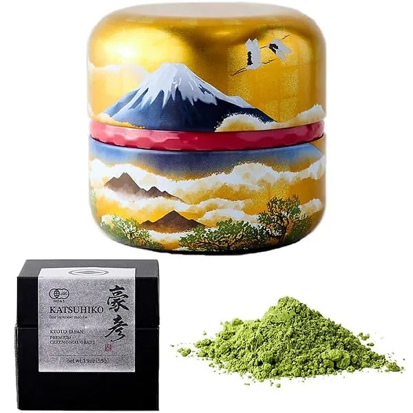 KATSUHIKO Organic Matcha is an exceptional, premium ceremony-grade matcha crafted in Japan by Gohiko, a historic Kyoto tea family founded in 1751. 