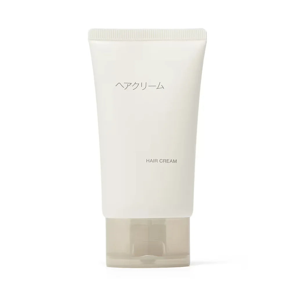 The Muji Hair Cream is part of a skincare-inspired haircare series made with 100% naturally derived ingredients*.