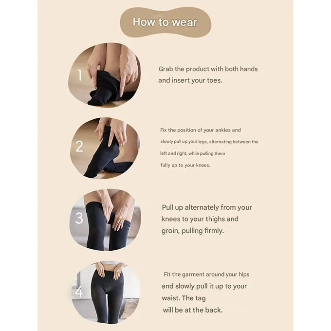 MediQttO Style Up Warm Compression Tights – Outdoor Series