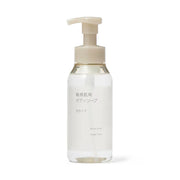 The Muji Sensitive Skin Body Soap (Foam Type) is a mild, hypoallergenic cleanser made with 100% naturally derived ingredients.