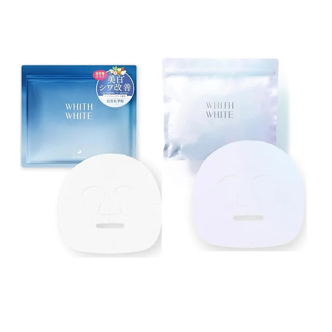 With White Whitening Pack 30 Sheets 