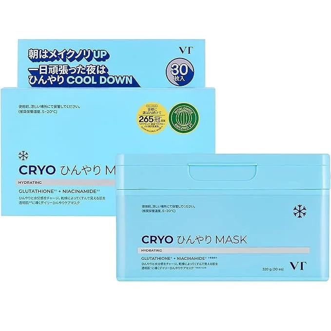 VT COSMETICS Cryo Cool Face Mask (30 Sheets)