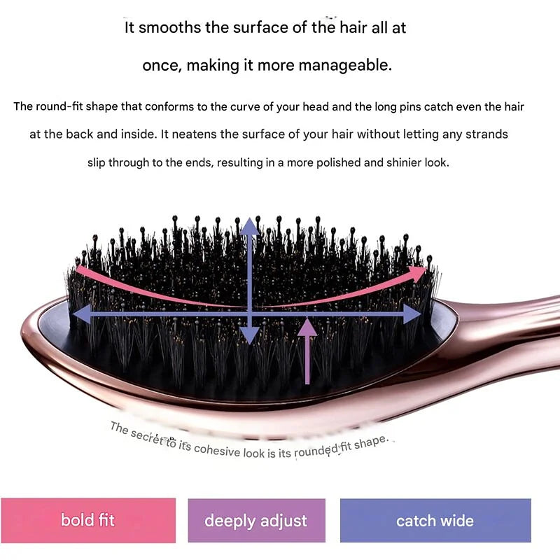 ReFa AILE BRUSH RAY – Premium Boar Bristle Hair Brush (Limited)