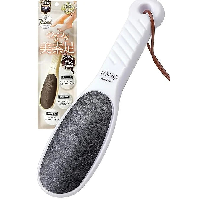 Aogi Heel File – Professional Double-Sided Foot Exfoliating Tool (120/220 Grit)