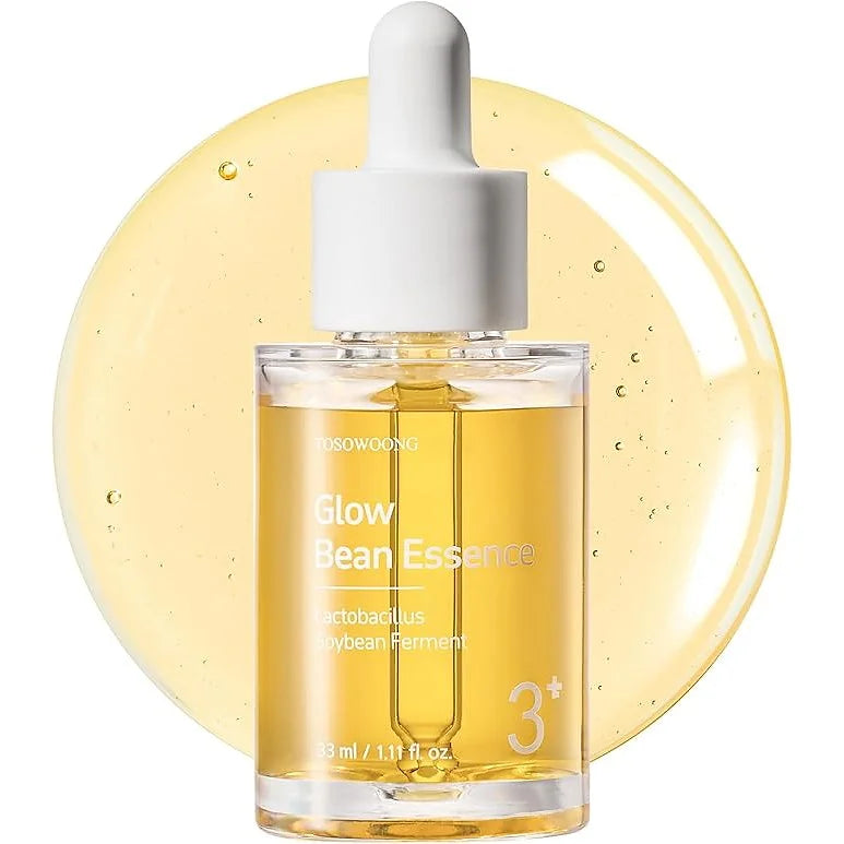 Achieve smoother, brighter, and deeply hydrated skin with Glow Bean Essence from TOSOWOONG.