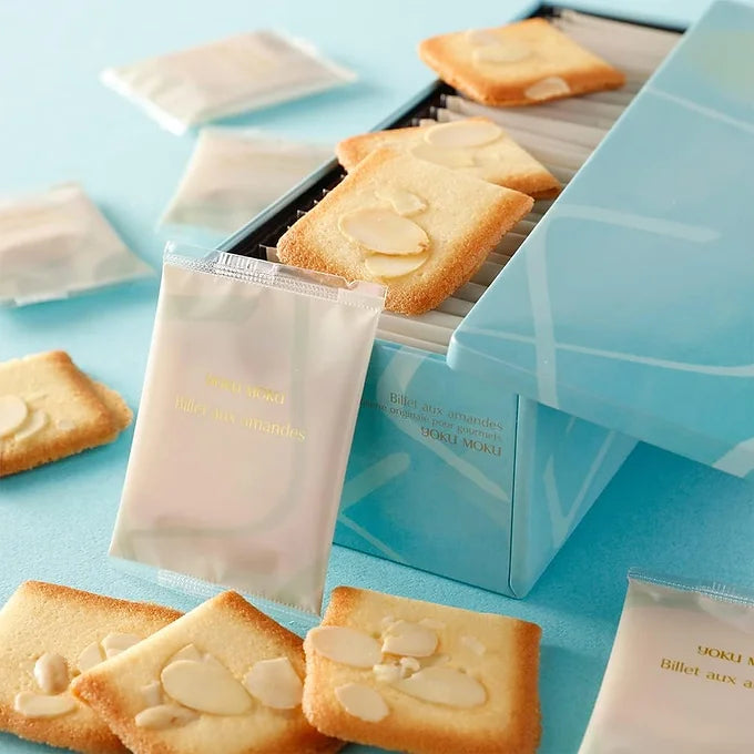 YOKUMOKU Bie Amandes – Almond Chocolate Slices – 26 Pieces