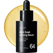 Nourish and revitalize your skin with Black Snail Ginseng Serum from TOSOWOONG.