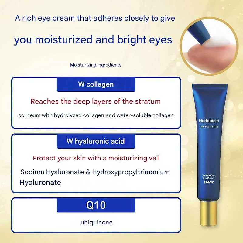 Hadabisei ONE Wrinkle Care Eye Cream 15g