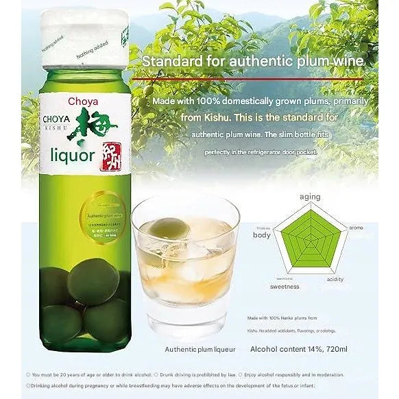 Choya Umeshu Kishu Plum Balm – 720 ml