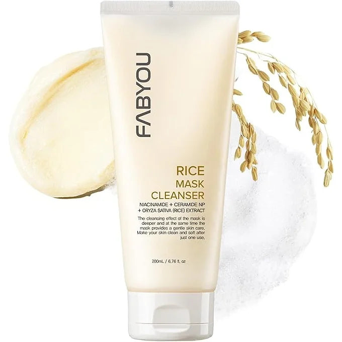 FABYOU Rice Mask Cleanser, 200 ml