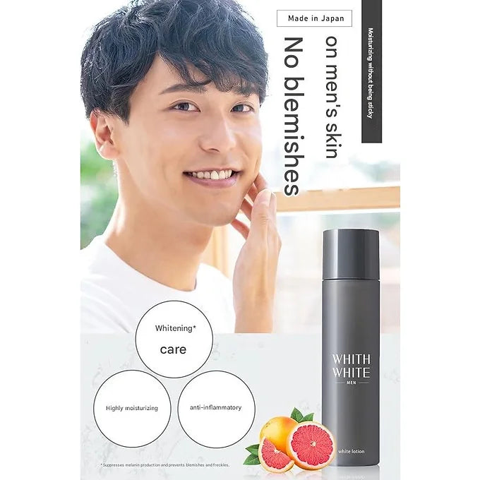 WHITH WHITE Men's Lotion, 120 ml
