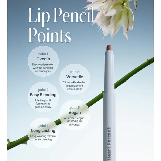 Heart Percent Lip Pencil