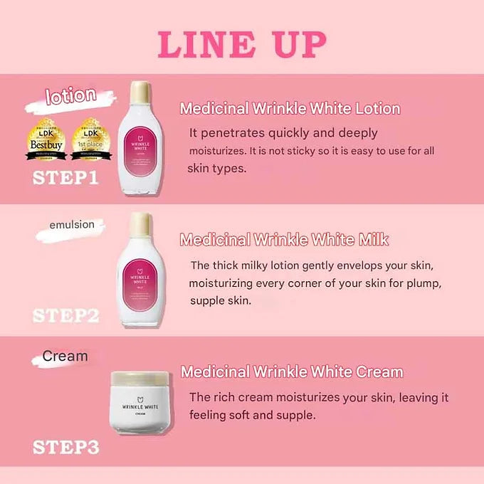 Wrinkle White Cream – 50g