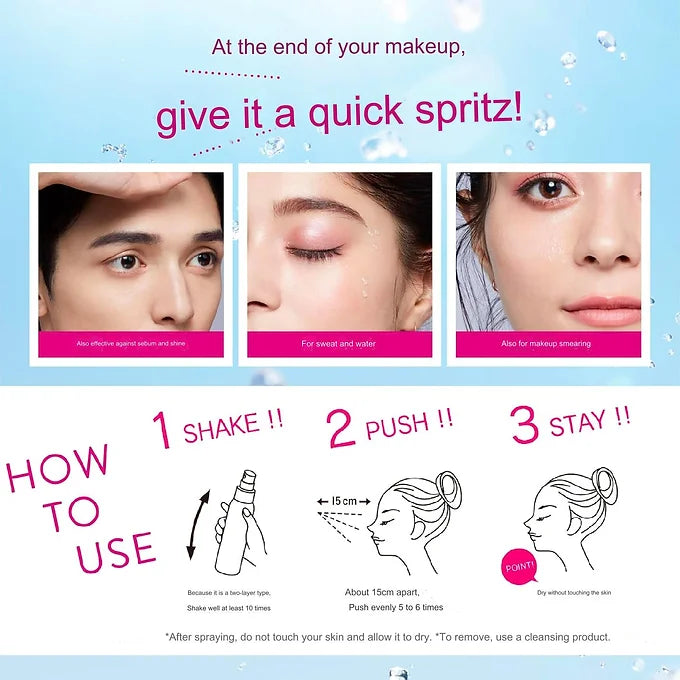 KOSE Make Keep Mist 80 ml - Hydrating Makeup Fixing Spray