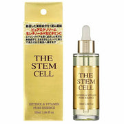 Revitalize your skin with THE STEM CELL Retinol & Vitamin Pure Essence — a luxurious Japanese essence formulated with human fat-derived mesenchymal cell exosomes.