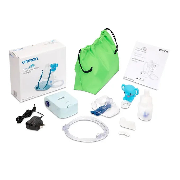 Omron CompAir Compressor Nebulizer with Accessories for Children and Adults