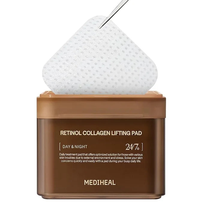 MEDIHEAL Square Toner Pads | 100 Sheets (6.7 fl oz / 170 ml)