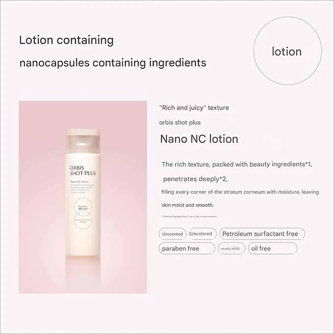 Orbis Shot Plus Facial Emulsion (NANO NC Milk) – 2.8 fl oz (80 ml)