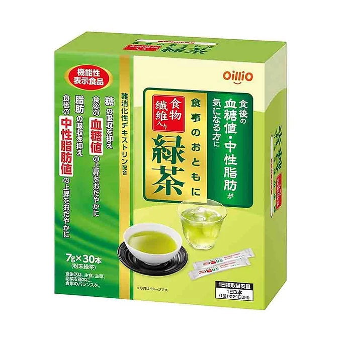 Nisshin Oillio Green Tea With Dietary Fiber