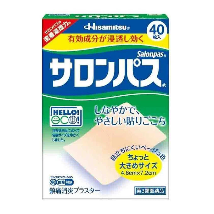 Salonpas Pain Relief Patches big size