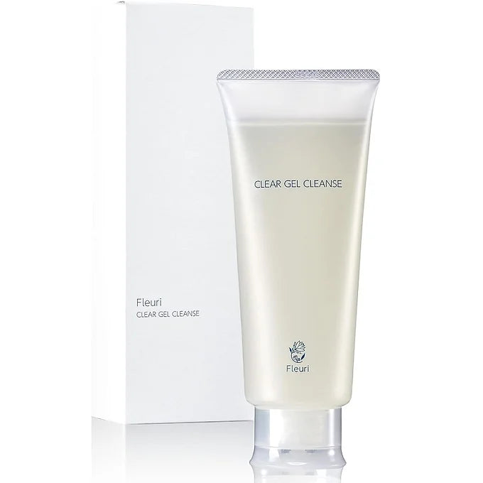 Fleuri Clear Gel Cleanse | Gentle Pore Care Makeup Remover | 5.3 oz (150 g)