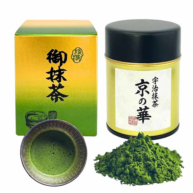 Kyoto Ujitawara Tea House – Uji Matcha “Kyo no Hana” 40g (1.4 oz) Can
