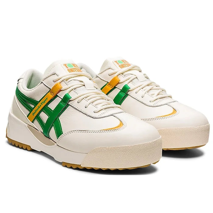 The DELEGATION EX is a modern reinterpretation of shoes originally worn by Japanese national athletes at an international sports event in 1964.