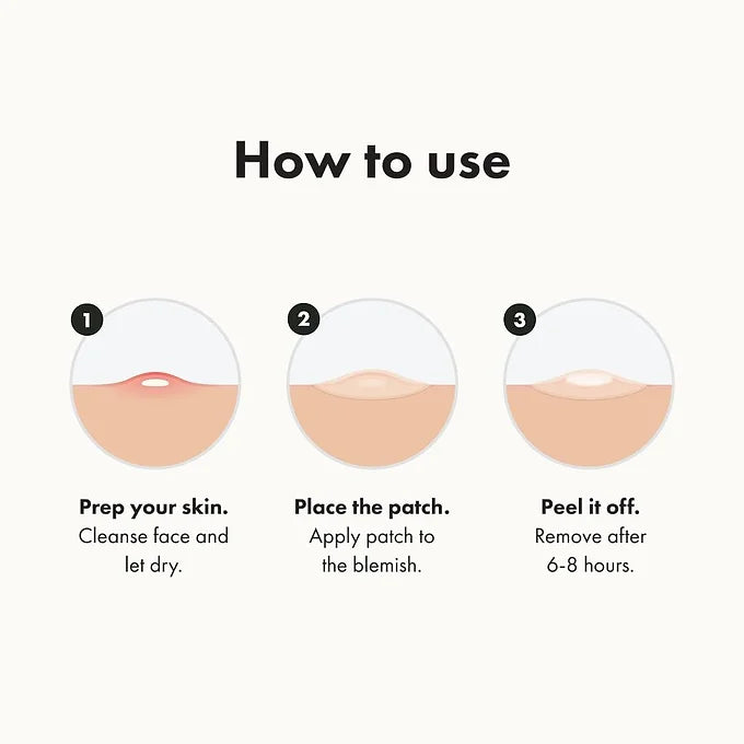 Hero Cosmetics The Original Hydrocolloid Patch - 36 Patches
