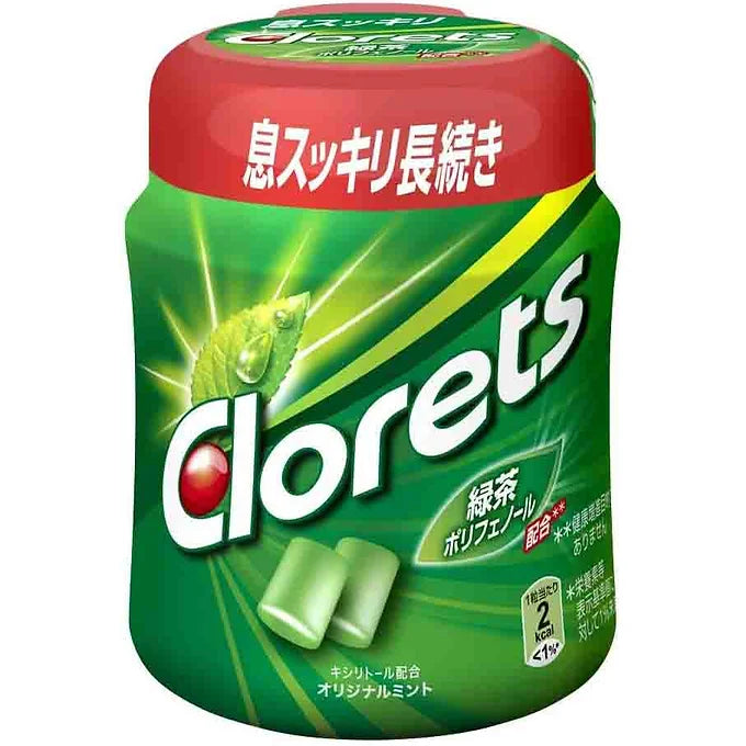 Mondelez Japan Clorets XP Original Mint Bottle R 4.9 oz (140 g)