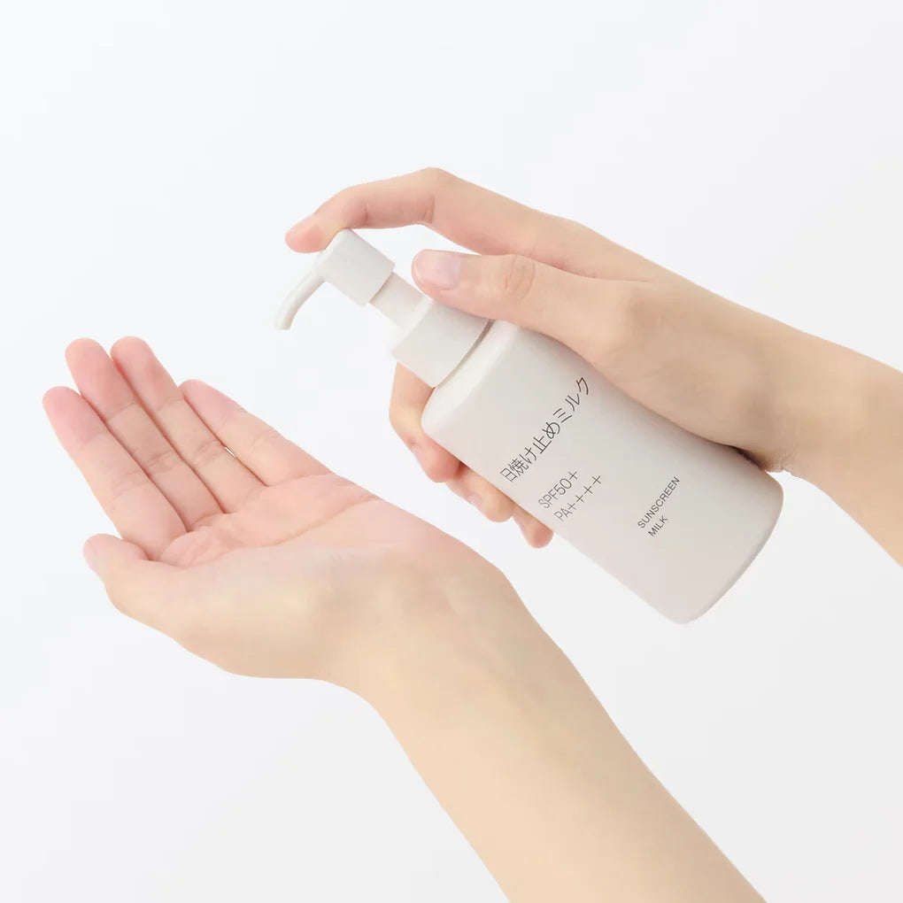 Muji Sunscreen Milk SPF50+ PA++++ 150 g