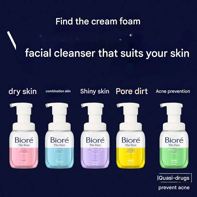 Biore The Face Foaming Facial Cleanser 200mL