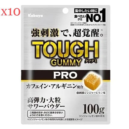 Kabaya Tough Gummy – Assorted Flavors (10 Packs)