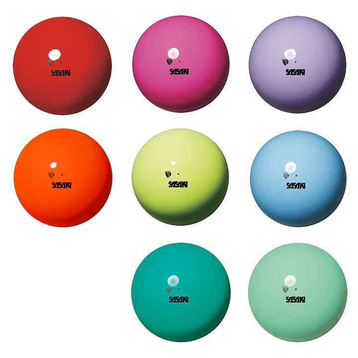 F.I.G. (International Gymnastics Federation) Certified ProductThe Gym Star Ball features a bright, vivid color and a smooth surface that provides a comfortable fit in the hand.