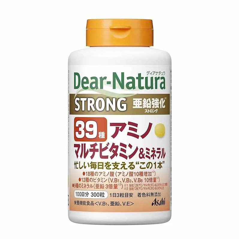 Dear-Natura Strong 39 Amino Multi-Vitamin & Mineral – 300 Tablets (100 Days)
