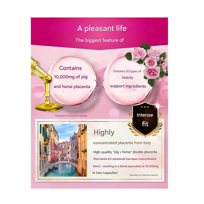 Pure Vita placenta (50x Concentrated) 30 Day Supply