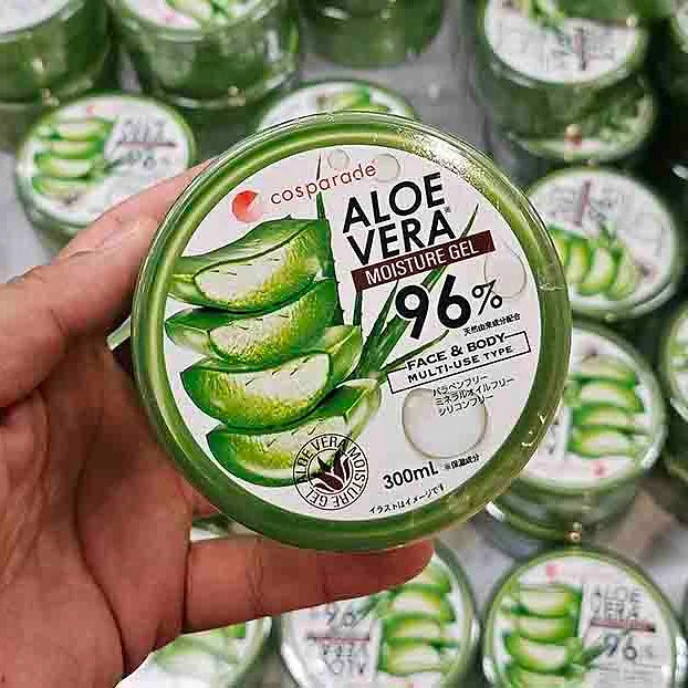 Cosparade Aloe Vera Moisture Gel 96% - Multi-Use Face & Body Gel