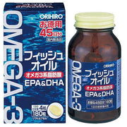 ORIHIRO Fish Oil | EPA & DHA | 180 Soft Capsules | 45-Day Supply