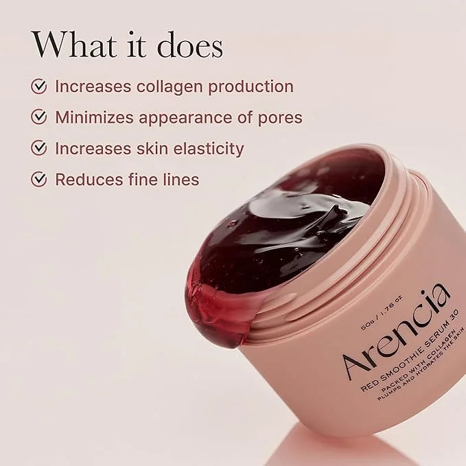 Arencia Red smoothie serum 30 – Moisturizing Essence, 50 g