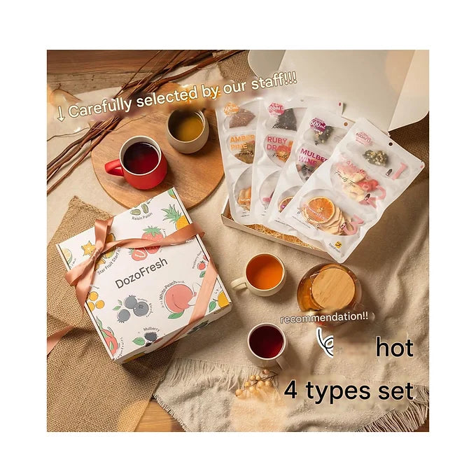 DozoFreesh Fruit Tea, Hot Tea, Sugar-free, Additive-free, Calorie Free