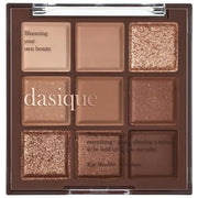 Dasique Chocolate Fudge Shadow Palette is a vegan eyeshadow palette featuring rich chocolate-brown tones designed for soft daily looks or deep, dramatic eye makeup. 