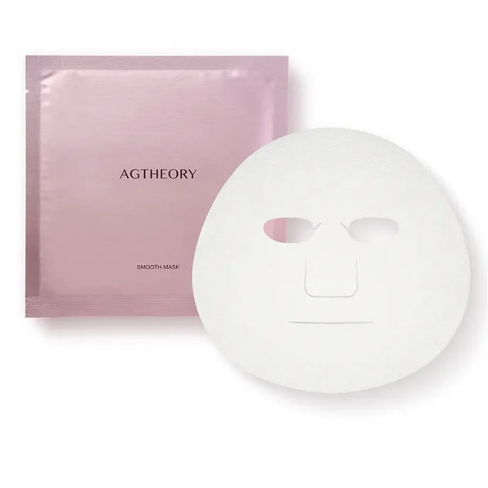 AGTHEORY Smooth Mask is a special sheet mask that delivers the signature ingredients of the AGTHEORY series in one luxurious treatment.