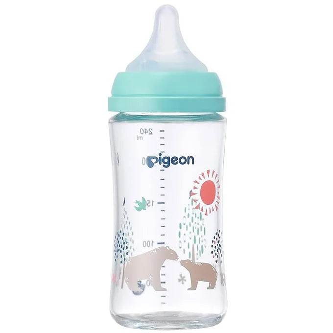 Pigeon Breastfeeding Bottle – Heat-Resistant Glass | Bear