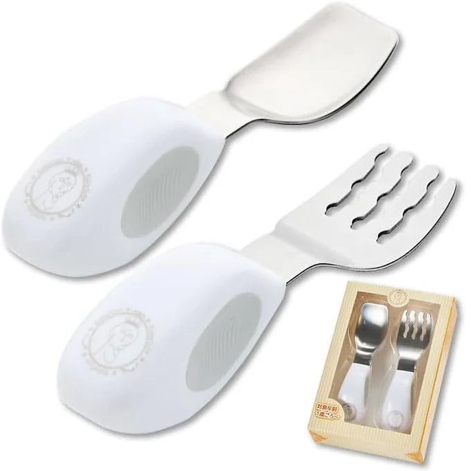 BabyGoo Baby Spoon & Fork Set | Recommended by Montessori Nursery Teachers