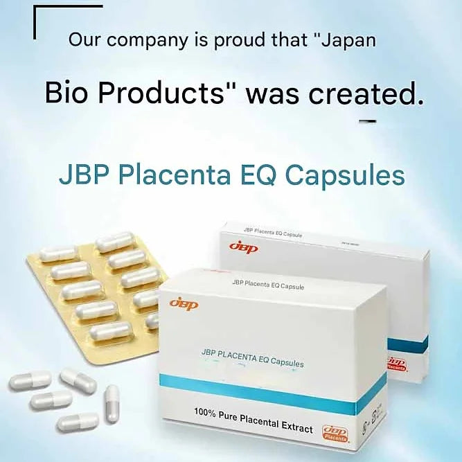 JBP Placenta Supplement EQ Capsules (90 Capsules) – 100% Pure Horse Placenta