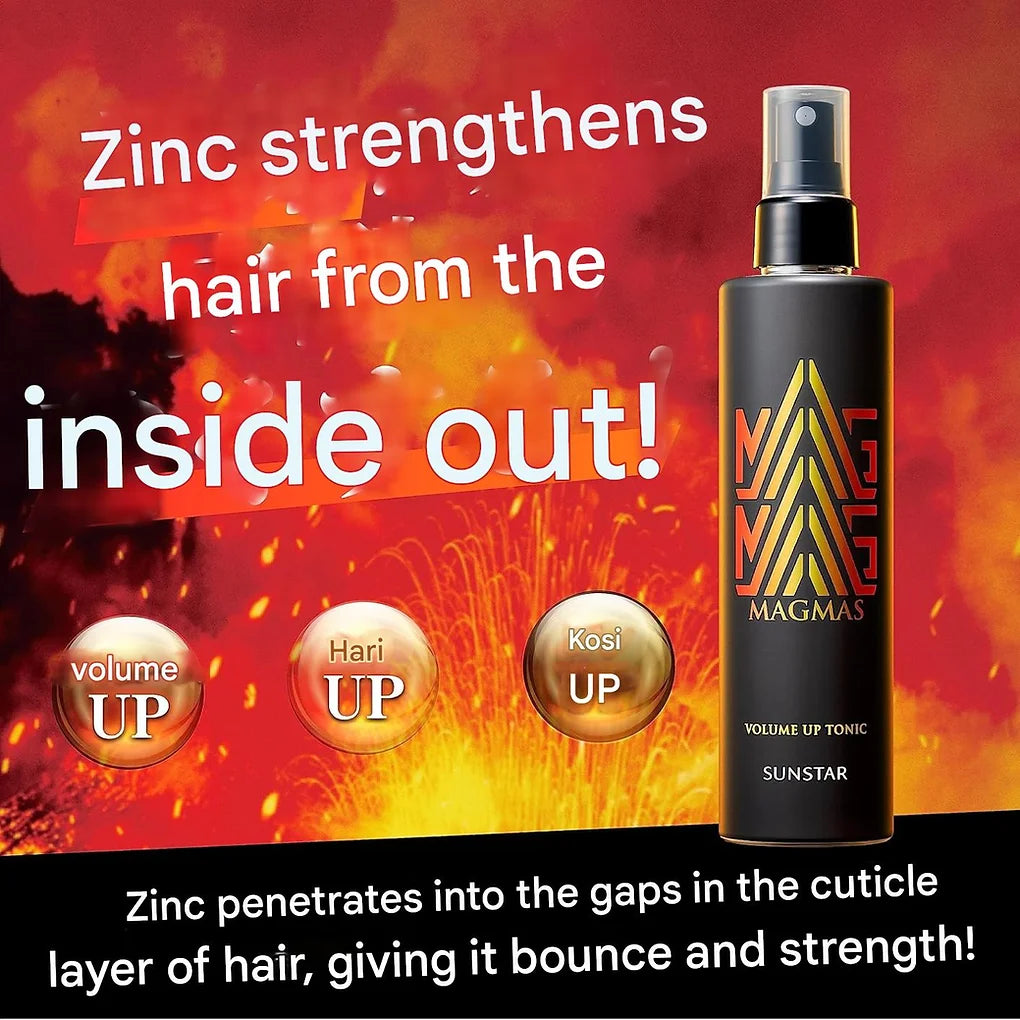 Sunstar MAGMAS Zinc Volume Up Tonic, 6.7 fl oz (170 ml)