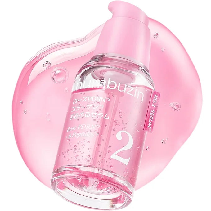 Numbuzin No.2 Rose PDRN Collagen Purupuru EX Serum 30 ml (1.1 fl oz)