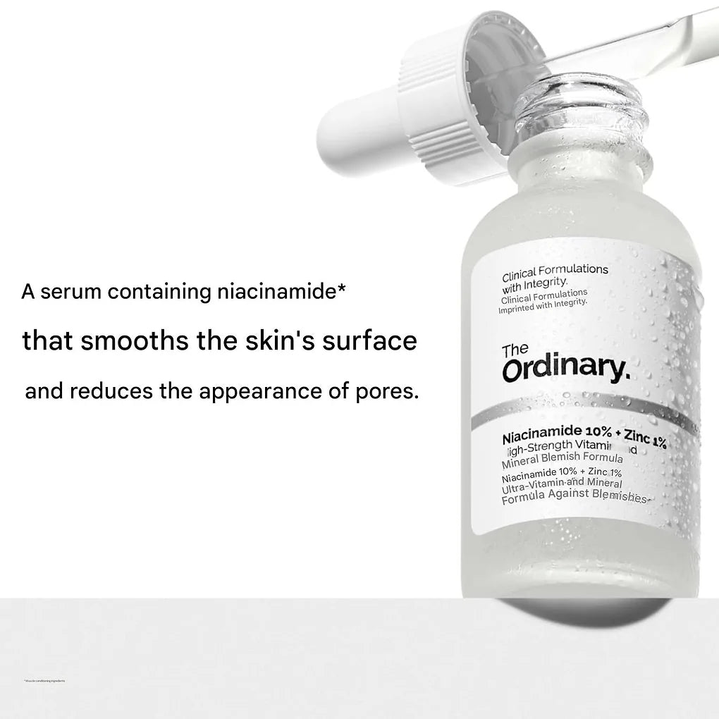 The Ordinary N10+Z1 Face Serum (1 Niacinamide 10% + 1% Zinc 2) 60ml