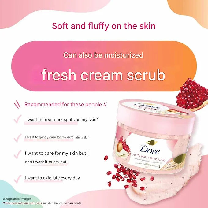 Dove Body Scrub 10.5 oz (298g)
